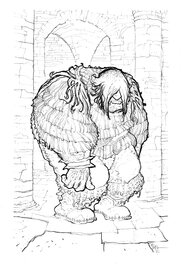 Bruno Maïorana - Garulfo - réf52 - Original Illustration