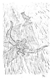 Bruno Maïorana - Garulfo - réf67 - Original Illustration