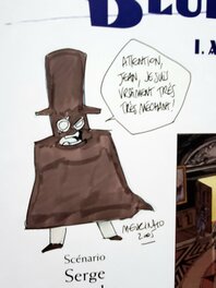 Seconde dédicace du scénariste Seconde dédicace du scénariste