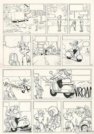 Benoît Feroumont - Une aventure de Spirou et Fantasio - Fantasio se marie - Comic Strip