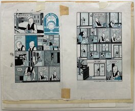 Chris Ware - Chris Ware - Jimmy Corrigan - Blab 7 - Production Color Guide - Color guide
