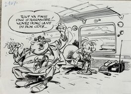 Spirou et Fantasio - Les Robinsons du Rail