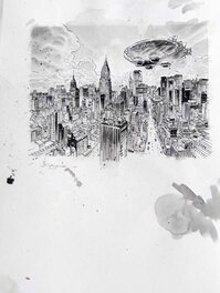 Brice Bingono - Le dernier Livre - Planche originale