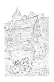 Bruno Maïorana - Garulfo - réfB05 - Original Illustration