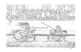 Bruno Maïorana - Garulfo - réfB07 - Original Illustration