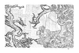 Bruno Maïorana - Garulfo - réfB09 - Original Illustration