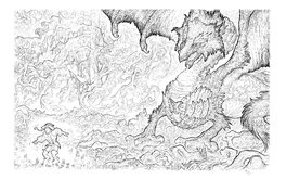 Bruno Maïorana - Garulfo - réfB11 - Original Illustration