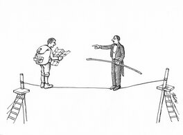 Jiri Sliva - That way - Original Illustration