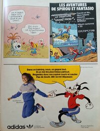 Page publiée dans le Spirou Page publiée dans le Spirou