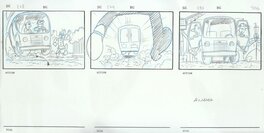Andra - Andra - Special storyboard (106) - Mortadelo y Filemón - Œuvre originale