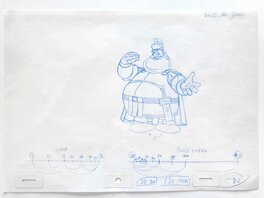 Walter Van Gasse - Astérix en Amérique 1994 - Caius Faipalgugus - Œuvre originale