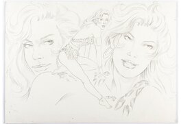 Dan Davis - Dan Davis - Sheena, Queen of the Jungle (1998) - Illustration originale