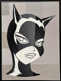 garotto - Garotto  - Catwoman - Tribute to Bruce Timm - - Original Illustration