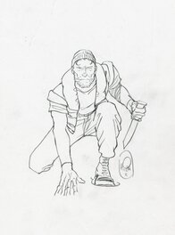 Laurent Hirn - Hirn, Laurent - Le Pouvoir des innocents - Portrait de Logan - 2002 - Original art