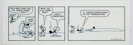 Jim Davis - Jim Davis and Brett Koth U.S. Acres  Daily Comic Strip du 9 février 1988 - Comic Strip