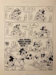 Comic Strip - Dingo gardien de but