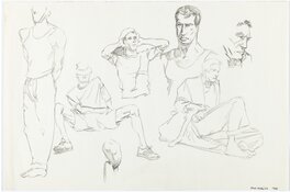 Scott Koblish - Scott Koblish dessin préparatoires 2 sur 5 1988 - Original art