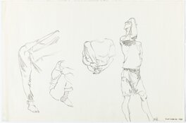 Scott Koblish - Scott Koblish dessin préparatoires 5 sur 5 1988 - Original art