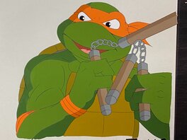 Murakami Wolf Swenson - Teenage Mutant Ninja Turtles (1987-1996) - michelangelo - Original art
