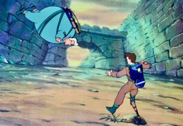 Sony/Columbia/DIC - The Real Ghostbusters (1986 à 91) - SOS Fantômes - Egon Spengler et Peter Venkman - Original art