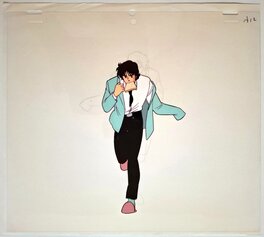 Tokyo Movie Shinsha - Signé Cat's Eyes Quentin Chapuis (Toshio Utsumi) 1 - Œuvre originale