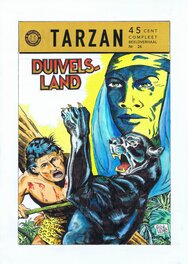 Dick Vlottes - Dick Vlottes - cover recreatie Tarzan - Original Cover