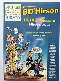 Pteite plaquette 4ème recontre BD'HIRSON 2003
