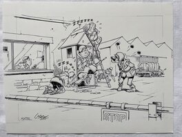 Dessin à l'encre de chine Dessin à l'encre de chine