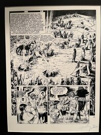 Franz - Franz, Jugurtha : original page nr 19 of album : ‘ Le feu des souvenirs ‘ of 1983 - Comic Strip