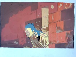 Thierry Gioux - LE VENT DES DIEUX bleu - Color guide