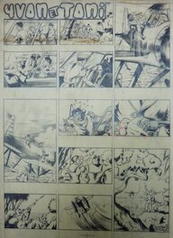 Robba - Robert Victor Bagage - Yvon & Toni - Planche originale