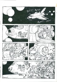 Sergio Aragonés - Buzz & Bell - Planche originale