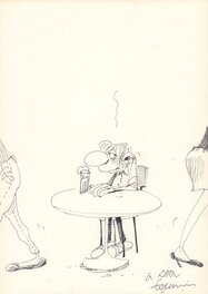 Frédéric Jannin - Solitude - Original Illustration