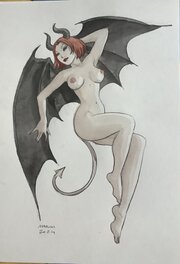 Enrico Marini - Succube marini - Original Illustration