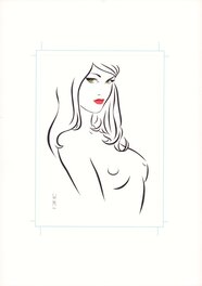 Walter Minus - Pin-Up du 23 juillet 2023 - Illustration originale