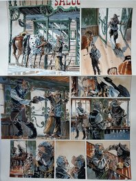 Planche originale - GHOST KID   couleur directe