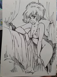 François Walthéry - Natacha - Illustration originale