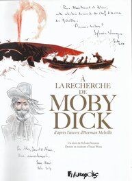 Dédicace sur l'album Moby Dick