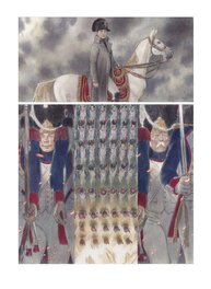 Dernière attaque  de la Vieille Garde. Waterloo.T.2(Planche 46)
