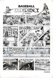 Ephémère - Baseball Experience - Comic Strip