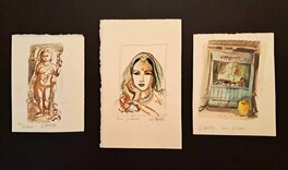 Jean-François Charles - India Dreams - Original Illustration