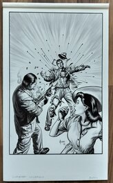Joe Jusko - Superman Unchained #5 - Couverture originale