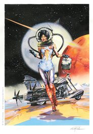 Illustration originale de la couverture du magazine Bifrost Illustration originale de la couverture du magazine Bifrost