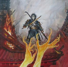 Saverio Tenuta - Le masque de fudo tome 3 - Original Cover