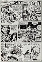 John Buscema - King Conan - The Black Sphinx of Nebthu - T2 p.17 - Comic Strip