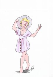 Kat Moira - Deora - Original Illustration