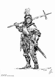 Knight with hammer