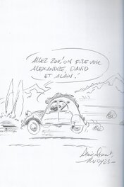 Dédicace sur le tome 10 des Damnés de la route