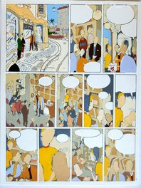 Charles Berberian - MONSIEUR JEAN - Mise en couleur