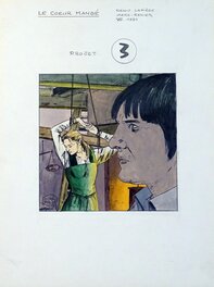 Marc-Renier - Le coeur mangé - Illustration originale